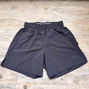 Gymshark Black Training Shorts 6” Inseam Athletic Minimal Gymcore Men’s Size S